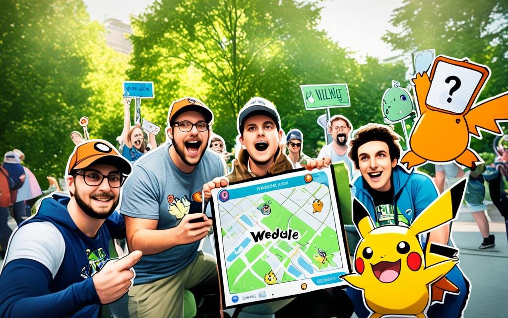 Community strategies for finding Weedle in Pokemon Go