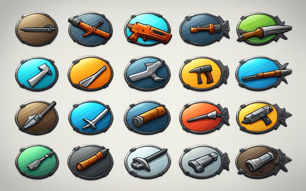 Tool and Weapon Icons