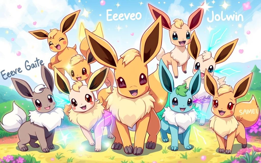 creative eevee names