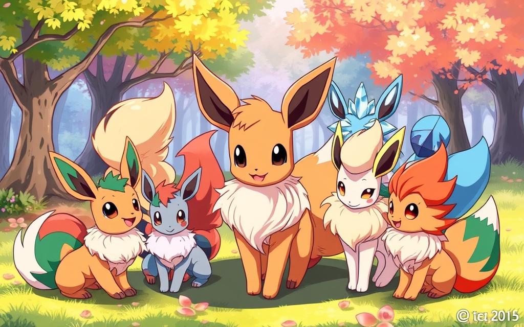 eevee evolutions