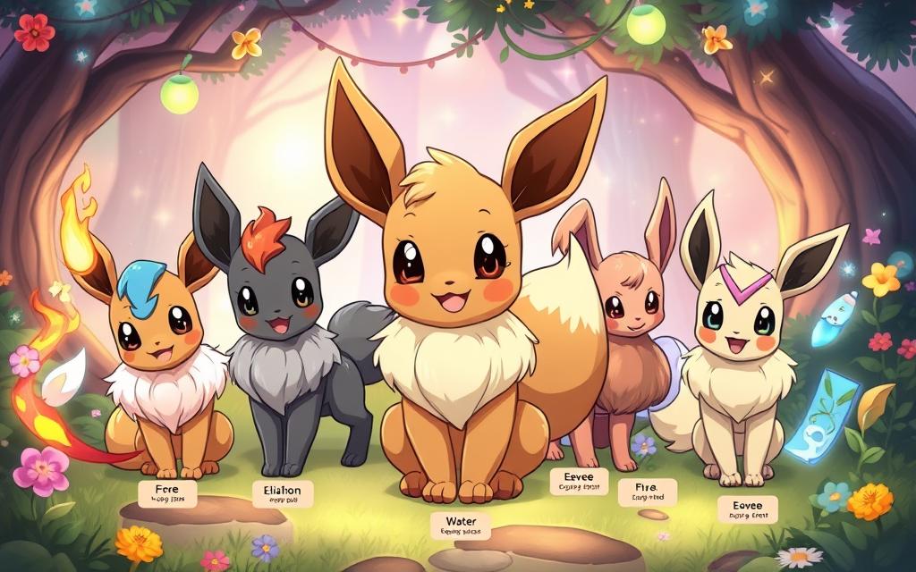 pokemon go eevee names