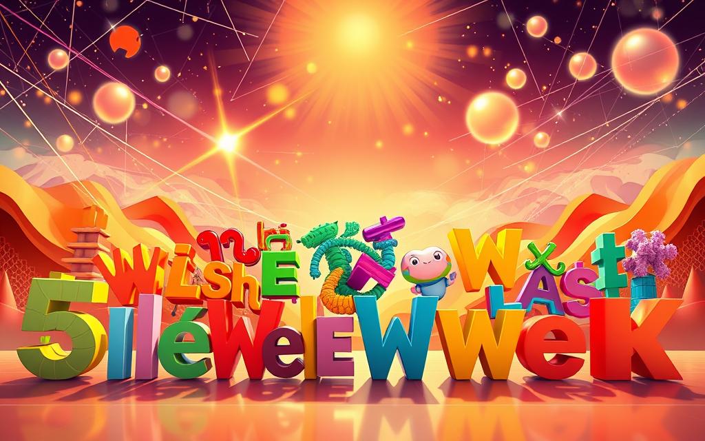 evolution of 5 letter words