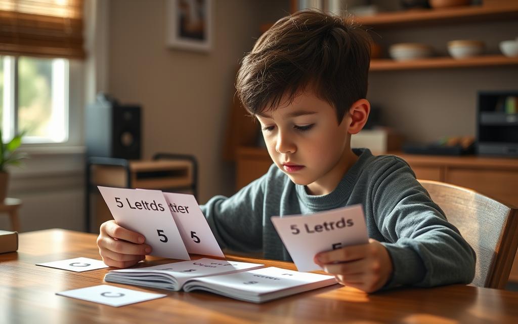 memorizing 5 letter words