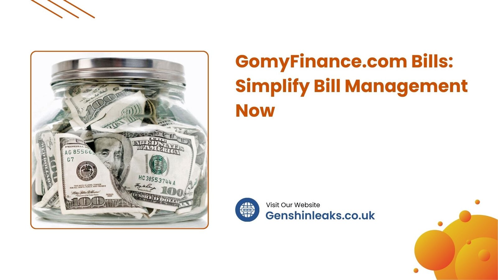 gomyfinance.com bills