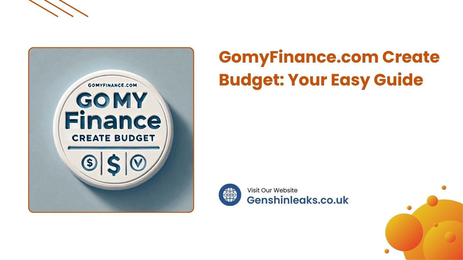 gomyfinance.com create budget