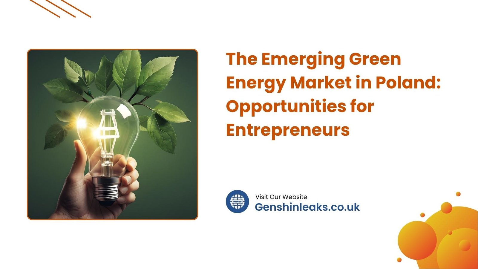 The Emerging Green Energy Market in Poland
